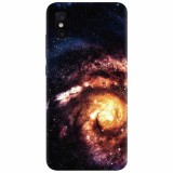 Husa silicon pentru Xiaomi Mi 8 Pro, Spiral Galaxy Illustration