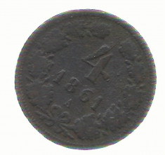 TSV - MONEDA 4 A. 1861 foto