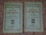 Journal intime de Maine de Biran 2 vol