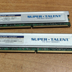Ram PC Supar Talent 2GB 2X1GB 667MHz T6UBGC5