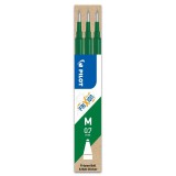 Cumpara ieftin Set 3 rezerve roller Frixion Ball Pilot 0.7 mm varf mediu Rezerva roller Pilot Frixion Ball 0.7 mm 3 bucati/set verde