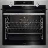 Cuptor incorporabil multifunctional AEG SteamBake BCE558370M, Gatire cu abur, 71 L, 9 functii gatire, Display, Wi-Fi, Senzor gatire, Inox antiamprenta