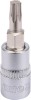 Bit Torx T15 YATO cu Adaptor, 37mm, Prindere 1/4&quot;, Otel Forjat, Antiderapant