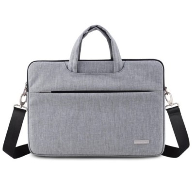 Geanta Laptop 13 - 14 - CanvasArtisan (L3-C12) - Light Gray foto