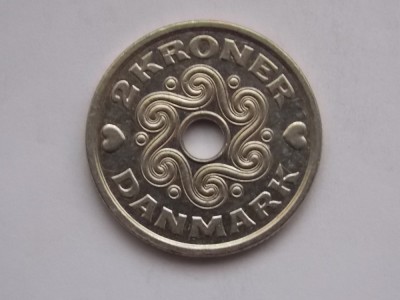 2 KRONER 2006 DANEMARCA foto