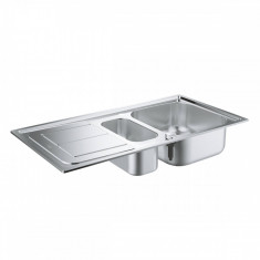 Chiuveta bucatarie Grohe K300 Inox foto