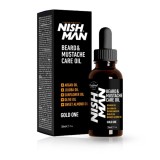Cumpara ieftin Ulei de barba - NISH MAN - 30 ml
