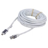Cablu USB 3.1 RJ45 și USB C 10m alb
