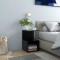 vidaXL Noptiere, 2 buc., negru, 35x35x55 cm, PAL 806349