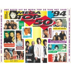CD 2XCD Various &ndash; Het Beste Uit De Mega Top 50 Van Het Jaar '94 = EDITIE FATBOX (EDITIE LATA ) (-VG)