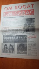 ziarul om bogat om sarac 1990-anul 1,nr. 1 al ziarului-editie speciala