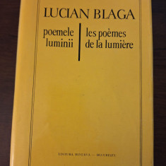 Poemele luminii / Les poemes de la lumiere - Lucian Blaga