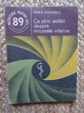 Maria Golaescu Ce stim astazi despre micozele interne, 1990