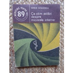 Maria Golaescu Ce stim astazi despre micozele interne, 1990