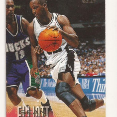 Cartonas baschet NBA Fleer 1996-1997 - nr 98 Sean Elliot - San Antonio Spurs