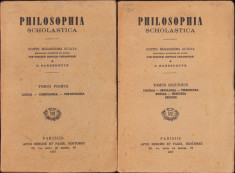 HST C6163 Philosophia scolastica 1937 vol I + II foto