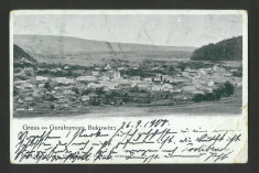 Carte Postala Veche Circulata 1900 BUKOWINA Bucovina Gruss Aus Gurahumora foto