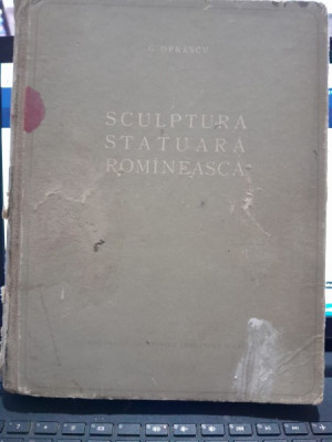 SCULPTURA STATUARA ROMANEASCA-G.OPRESCU foto