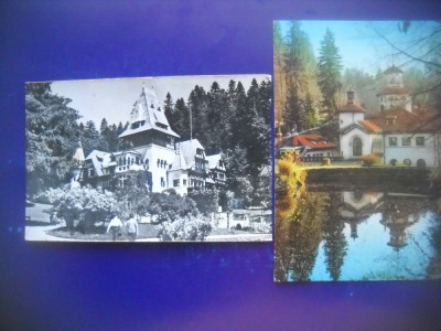 HOPCT LOT 4204 - 2 CARTI POSTALE-PELISORUL-SINAIA-JUD PRAHOVA-CIRCULATE foto