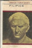 Filipice Marcus Tullius Cicero Editura Albatros Colectia Lyceum 1972 Literatura Clasica Roman Celebru