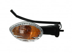 Lampa semnalizare moto fata, dreapta (culoare alba) SUZUKI SFV 650 dupa 2009 foto