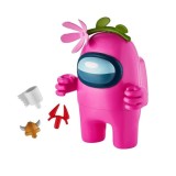 Figurina Among Us, Action Seria 1, Roz cu accesorii, 23 cm