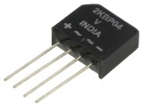 Punte redresoare monofazată VISHAY VS-2KBP04 400V 2A 60A plată
