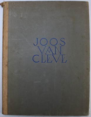 JOOS VAN CLEVE - DER MEISTER DES TODES MARI von LUDWIG BALDASS , 1925 foto