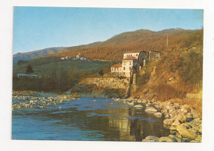 FA19-Carte Postala- ITALIA - Ottone, Antico Mulino, necirculata 1988