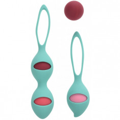 Set Bile Vaginale Kegel Carine Verde Guilty Toys foto