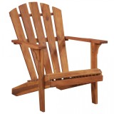 Scaun de grădină Adirondack, lemn masiv de acacia, vidaXL