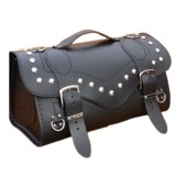 Geanta/Topcase piele portbagaj moto Yamaha/Honda/Kawasaki/Suzuki/etc