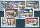 C5339 - Ungaria 1977 - Aviatie 7v.nestampilate MNH