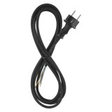 Cablu de alimentare EMOS S03130 nedetasabil flexibil izolatie cauciuc 3x1mm2 3m negru