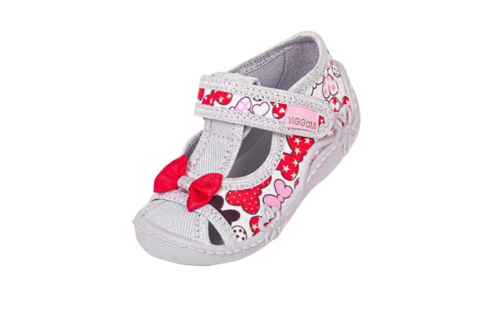 Pantofi cu interior de bumbac pentru fetite Vi-GGa-Mi Marysia Fundite marimea 22
