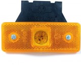 8 x 4 LED Indicator luminos lateral remorca Camion Reflector rosu 12 / 24v