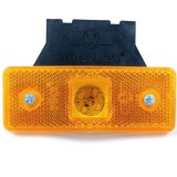 8 x 4 LED Indicator luminos lateral remorca Camion Reflector rosu 12 / 24v