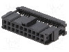 Conector IDC, 20 pini, pas pini 2.54mm, TE Connectivity - 1658621-4