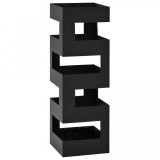 Cumpara ieftin Suport de umbrele, model Tetris, oțel, negru, vidaXL