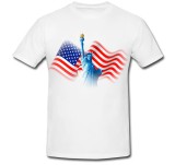 Cumpara ieftin Tricou &quot; Let&#039;s celebrate independence day quotes &quot;