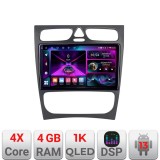 Navigatie Mercedes C W203 2001-2007 A-clk 4+64 InCell Display 1K Android Waze USB Navigatie Internet Youtube Radio