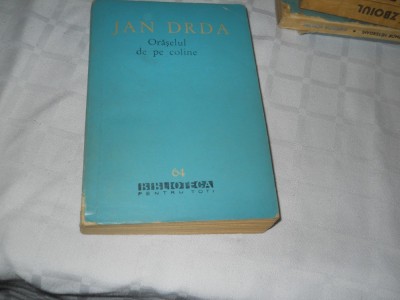 Jan Drda - Oraselul de pe coline - B P T,albastru 1961, foto