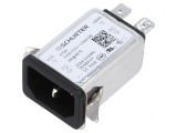 Conector de alimentare AC 4A 250VAC IEC 60320