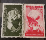 Cumpara ieftin Romania 1953 Lp 355 Al III-lea Congres Sindical Mondial stampilat