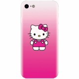 Husa silicon pentru Apple Iphone 6 / 6S, Cute Pink Catty