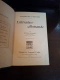 Litt&eacute;rature allemande (text in limba franceza) - Arthur Chuquet