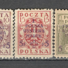 Polonia.1919 Expozitia filatelica VARSOVIA-supr. MP.3