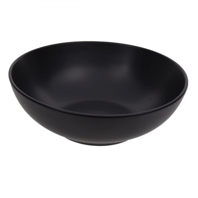 Bol Ceramic Ad&amp;acirc;nc, Nordic, Negru, Diametru 23 cm, Capacitate 1.7 L foto