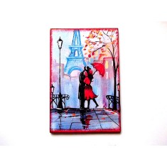Magnet frigider indragostiti in Paris 45844