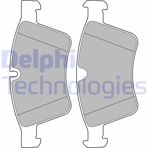 Delphi set placute frana, frana disc